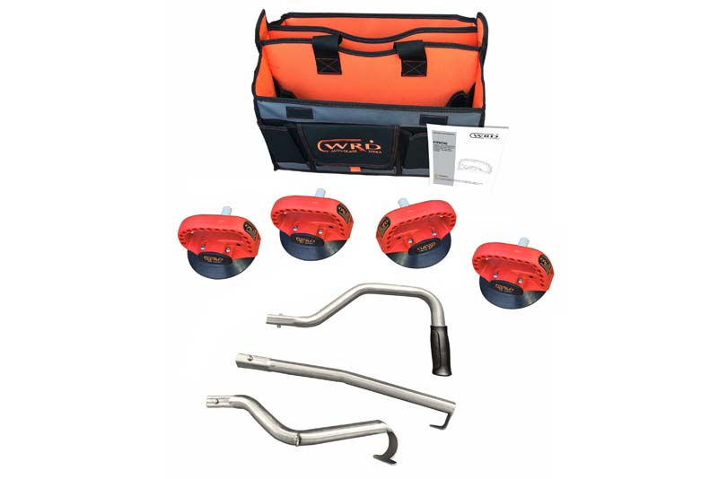 WRD PRO6 Windscreen Installation Kit 4 Vacuum Suction Cups One M
